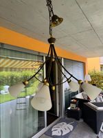 Leuchter 5-flam.mit Muranogläsern Hersteller Flamina Firenze