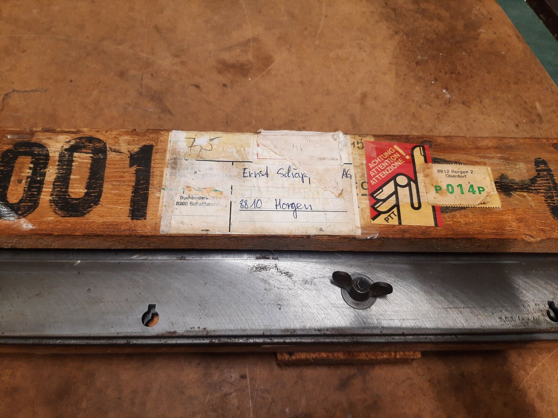 Besteck: SCHÄPPI Messer zu Stapelschneidmaschine – Gebraucht aus Winterthur von ReUse_Baumarkt 4