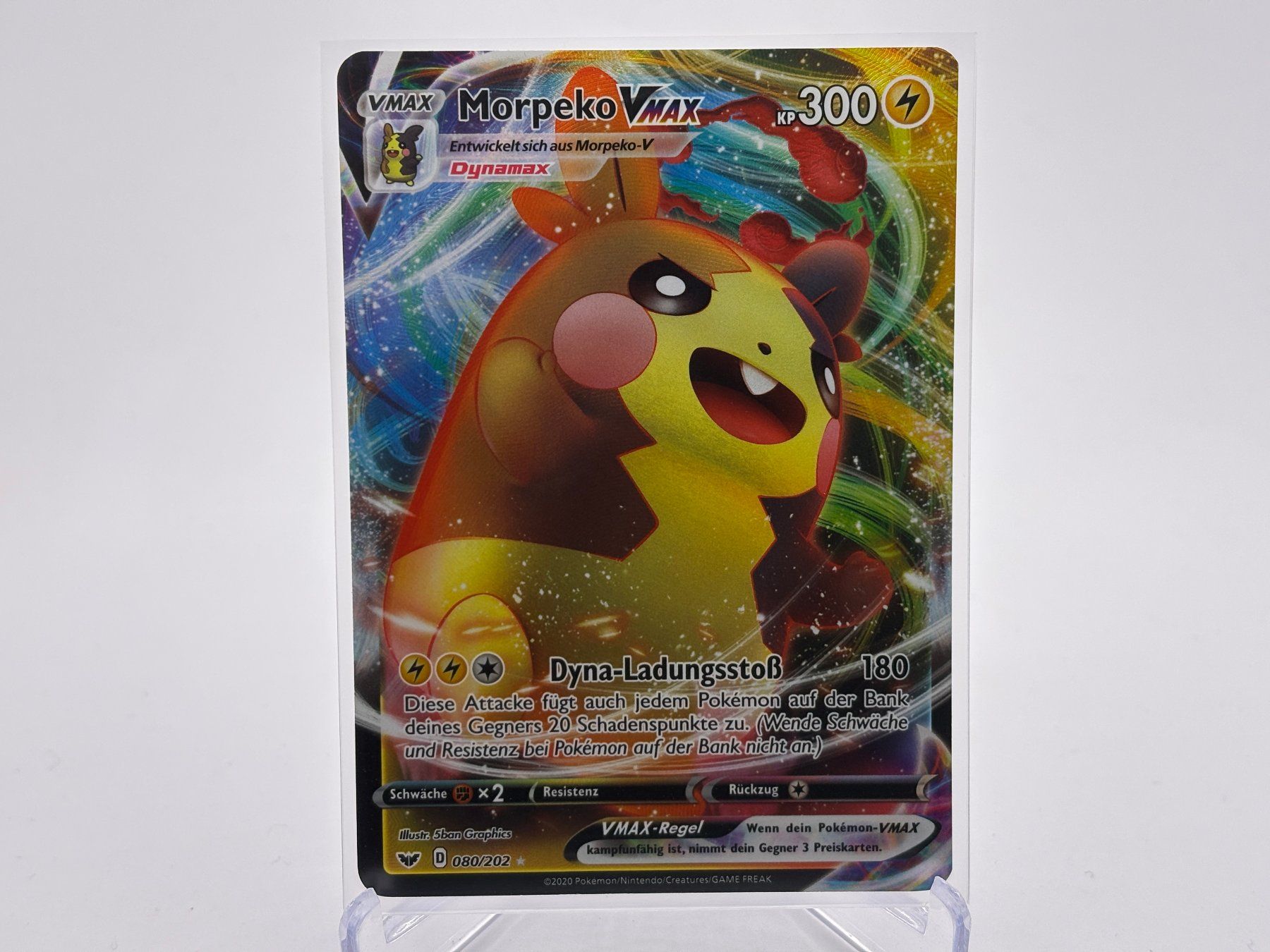 Pokémon Carte collezionabili: Schwert & Schild - Morpeko VMAX  (SSH 80) - DE – Nuovo (secondo la descrizione) da Allschwil venduto da Bullach