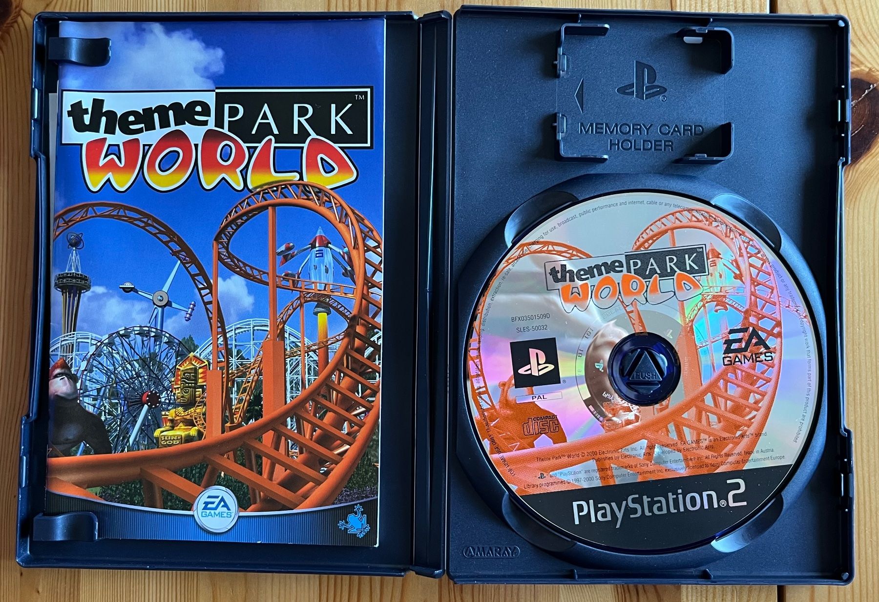 Sony Spiele: Achterbahn - Theme Park World -PS2 – Gebraucht aus Zürich von Gurkis 1