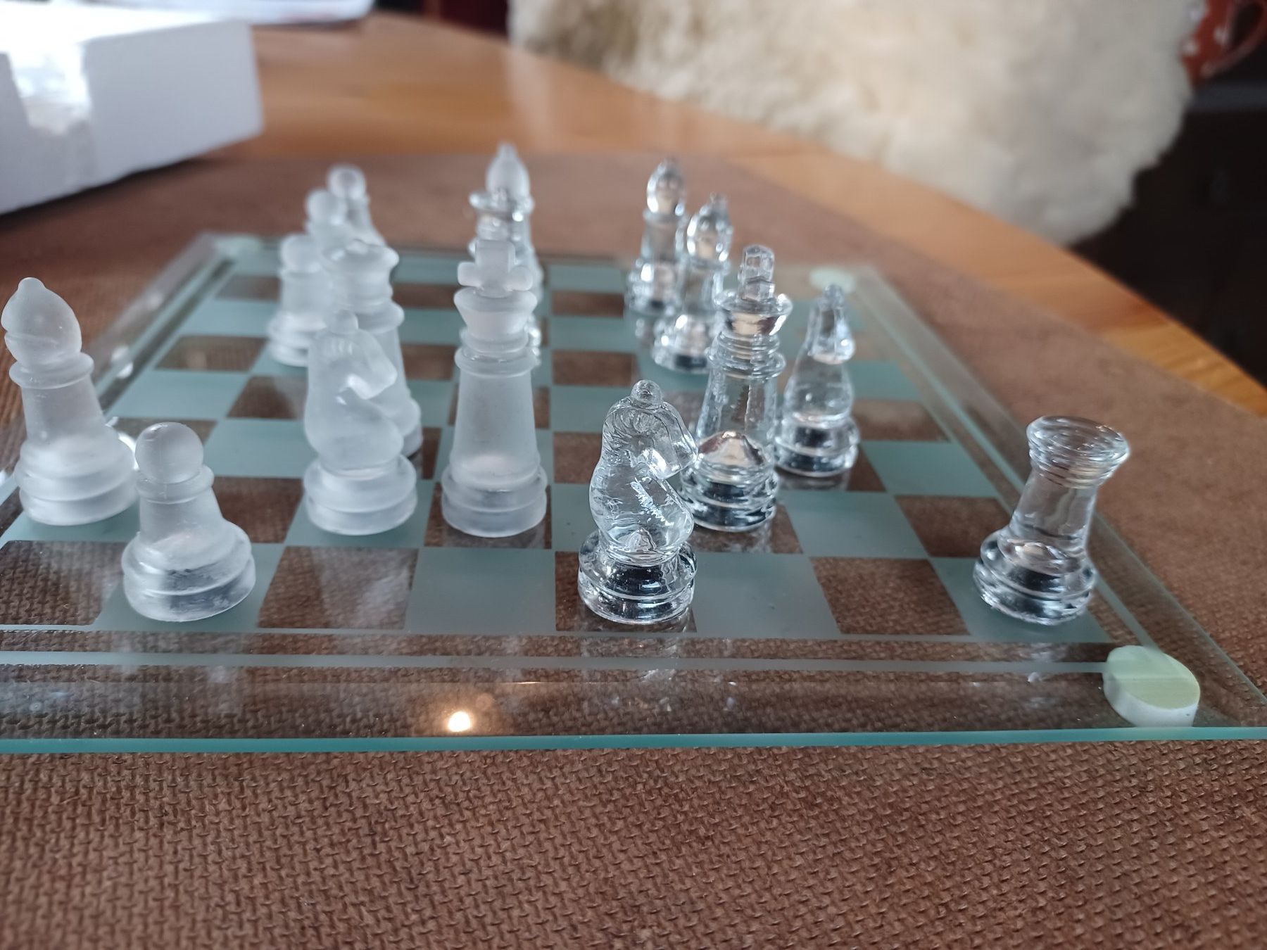 Giochi: Schachspiel Glas – Nuovo (secondo la descrizione) da Wangen a.Aare venduto da Schneckenparadies 1