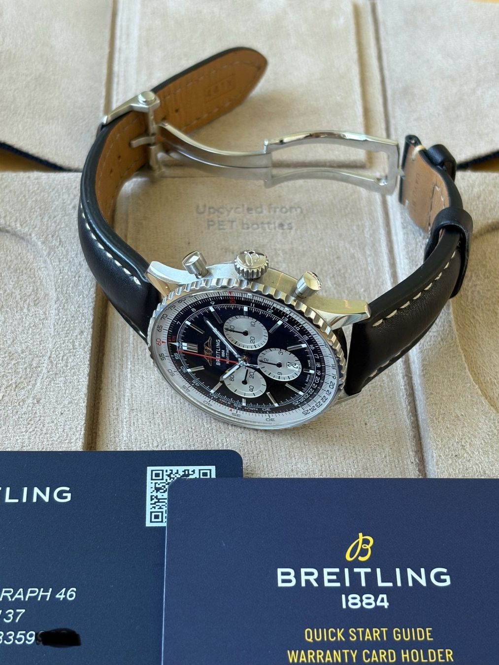 Breitling Montres: Breitling Navitimer B01 Chronograph 46 Fullset mit Garantie – D'occasion à Birsfelden par Mynos 3