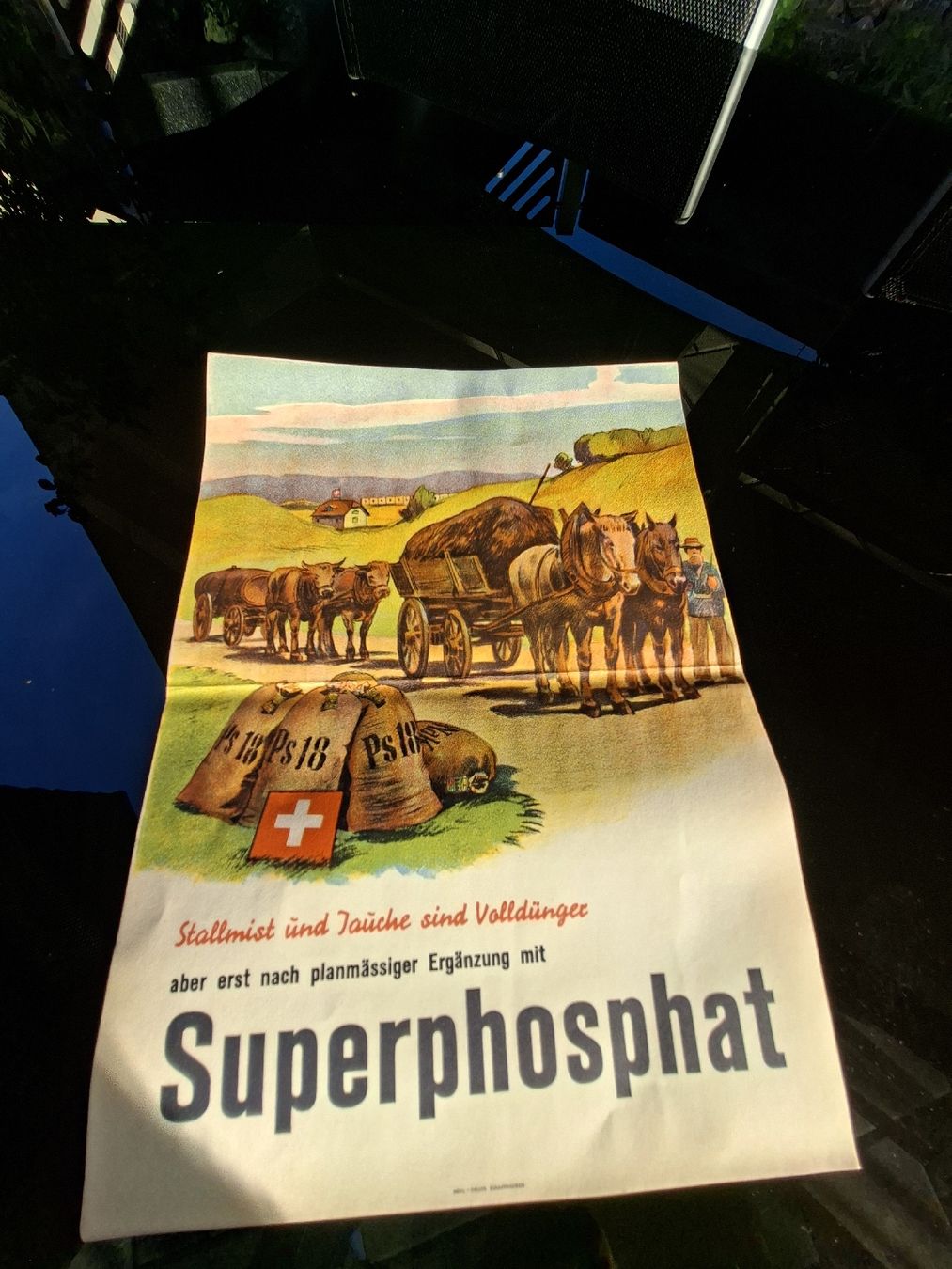 Dokumente: Landwirtschafts Proschüre um 1925 Superphosphat – Gebraucht aus Ganterschwil von HeidiuPeter 8