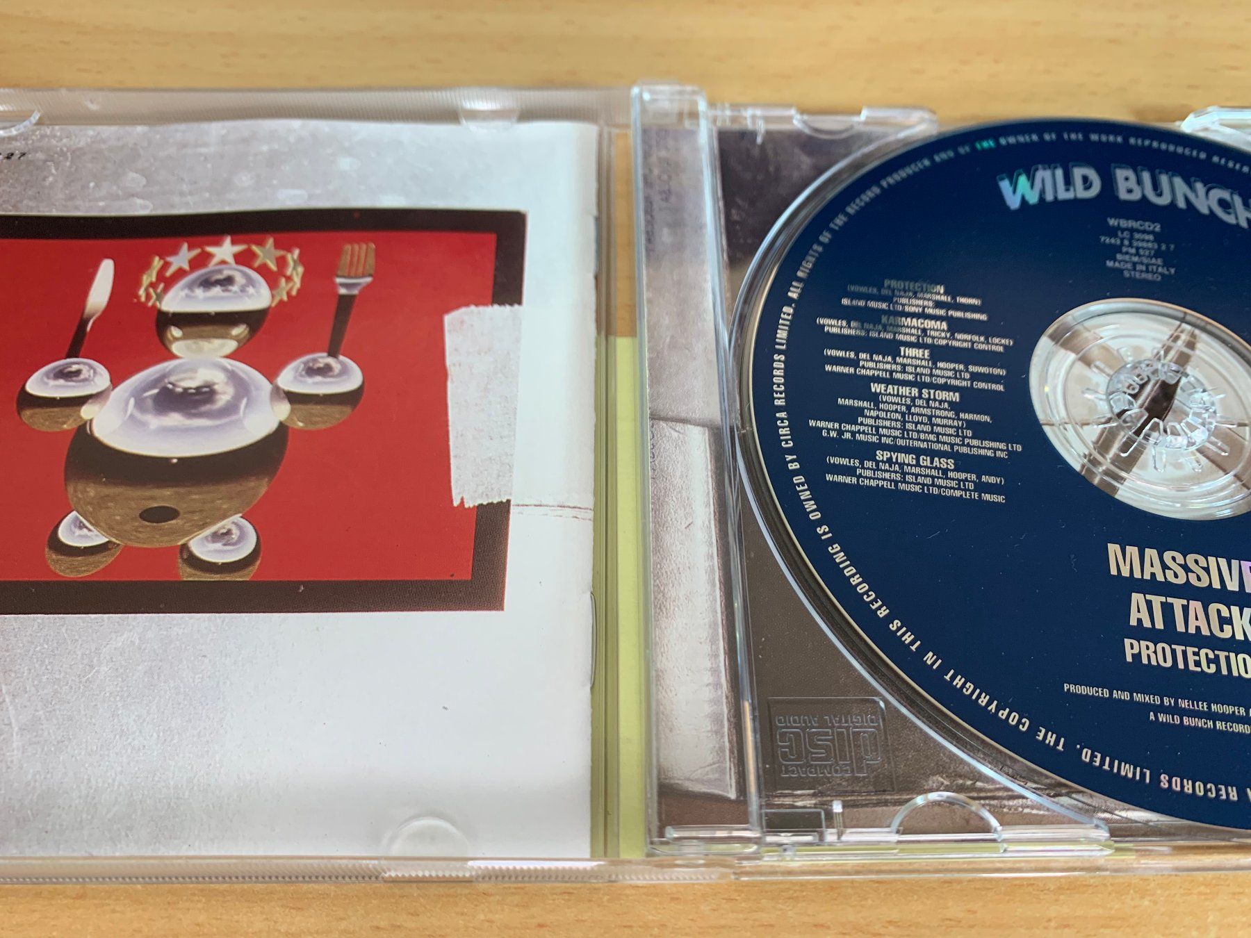 CD: Massive Attack – Protection – Usato da Rikon im Tösstal venduto da Alpenmutz 2