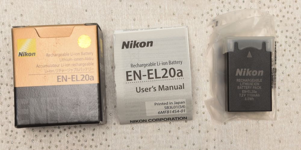 Nikon EN-EL11 Batteria Agli Ioni Di Litio - Ricaricabile - 680 MAh - Ultra Compatta Per Fotocamere COOLPIX S550