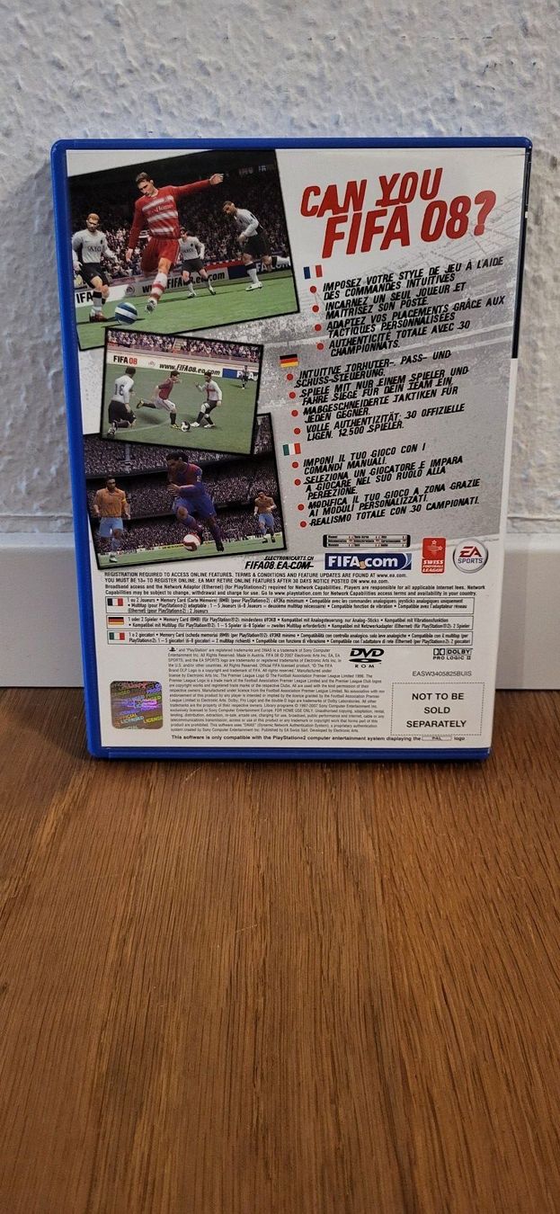 Sony Giochi: PS 2 - Fifa 08 – Usato da Münsingen venduto da DigitaleSpielecke 1