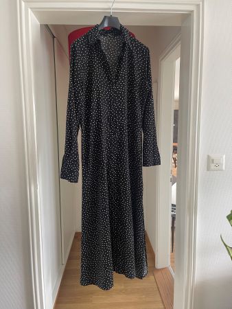 . Kleid Pünktli Langes Sommerkleid Grösse M 🌻