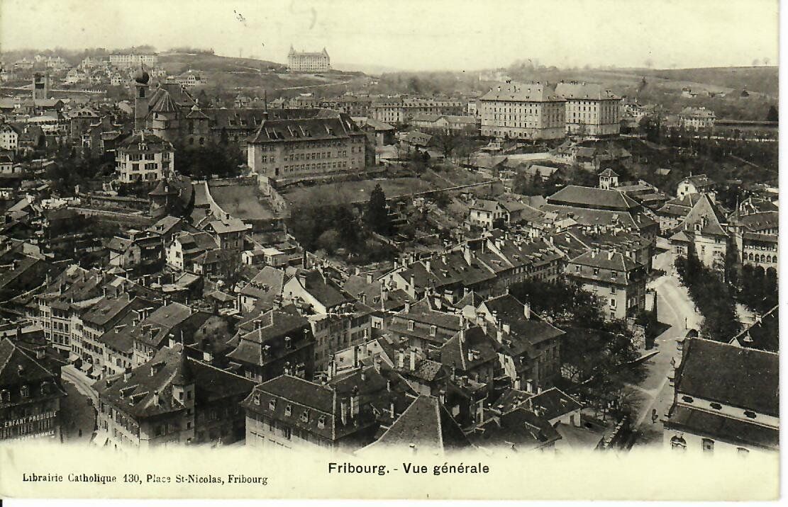 Cartes postales: Fribourg – D'occasion à Hochdorf par Ziegel-16