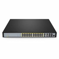 S3400-24T4FP, 24Port Ethernet L2+ PoE+ Switch, 4x1Gb Uplink