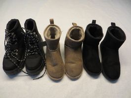 Winter-Schuhset 3x Gr.36 für coole Girls