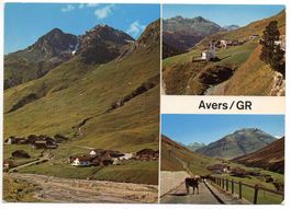 AVERS JUF Avers-Cresta und Pürt - Stempel Kurhotel