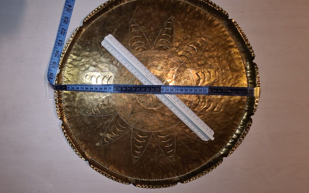 Marmite cuivre martelé avec socle et plaque électrique - Arts de la table