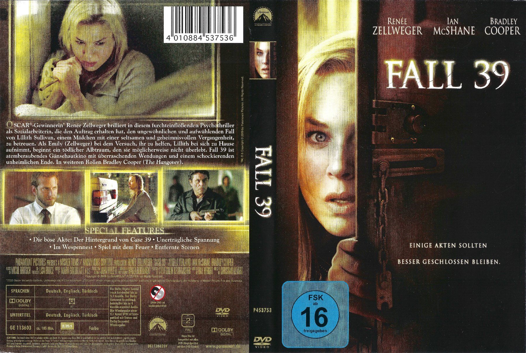 Tutti i DVDs: Fall 39 – Usato da Zürich venduto da Cineasten