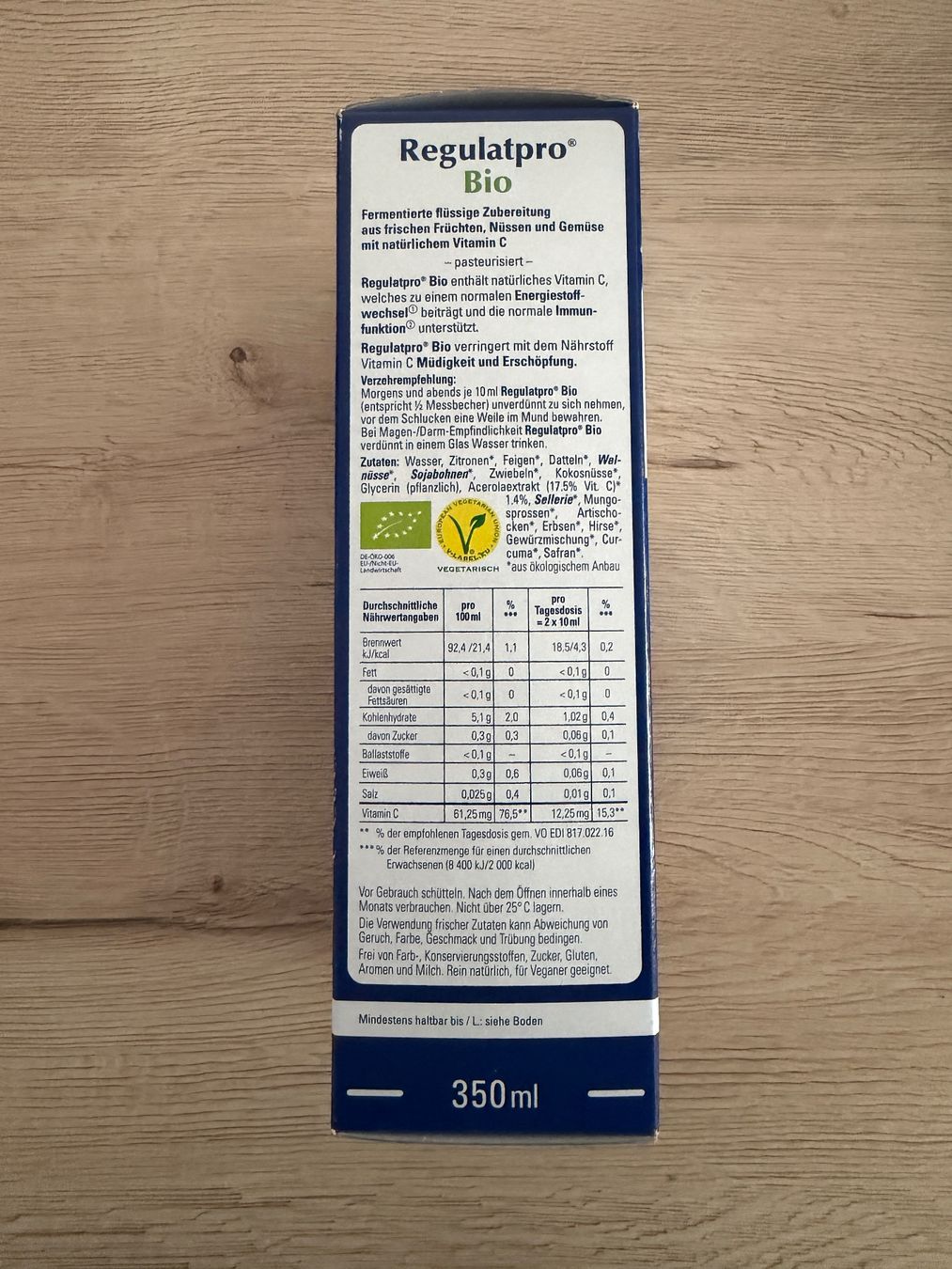 Dr. Niedermaier Cibi & Specialità: Regulatpro Bio NEU – Nuovo e nell'imballaggio originale da Schübelbach venduto da Sambodscha 1
