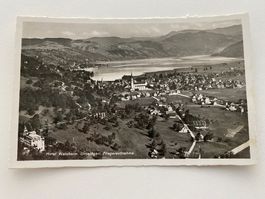 UNTERÄGERI Fliegeraufnahme 1940 SWISSAIR