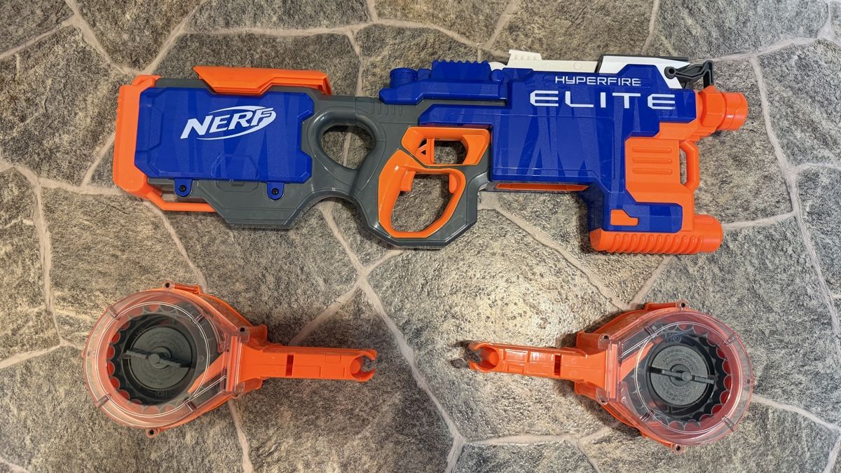 Nerf Giocattoli: Nerf Waffen-Set: Hyperfire, Mega, Elite etc. - – Usato da Brislach venduto da Jelejere1407 2