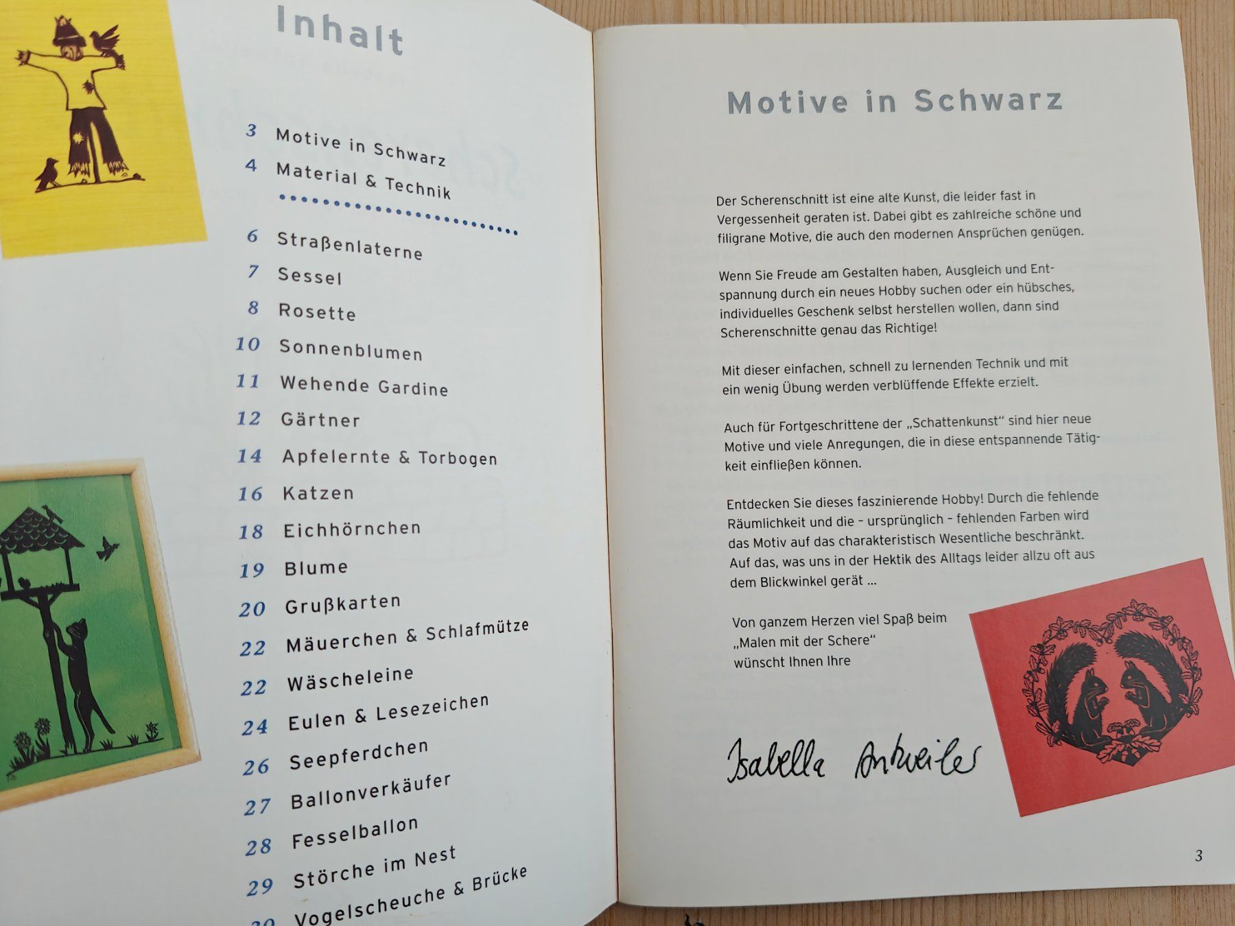 Livres: Scherenschnitte / Bilder, Karten / Lesezeichen- I. Antweiler – D'occasion à Muttenz par Negnuja 1