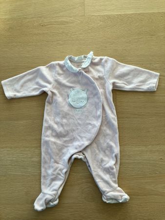 Warmer Strampler / Pyjama von Obaibi Gr 68