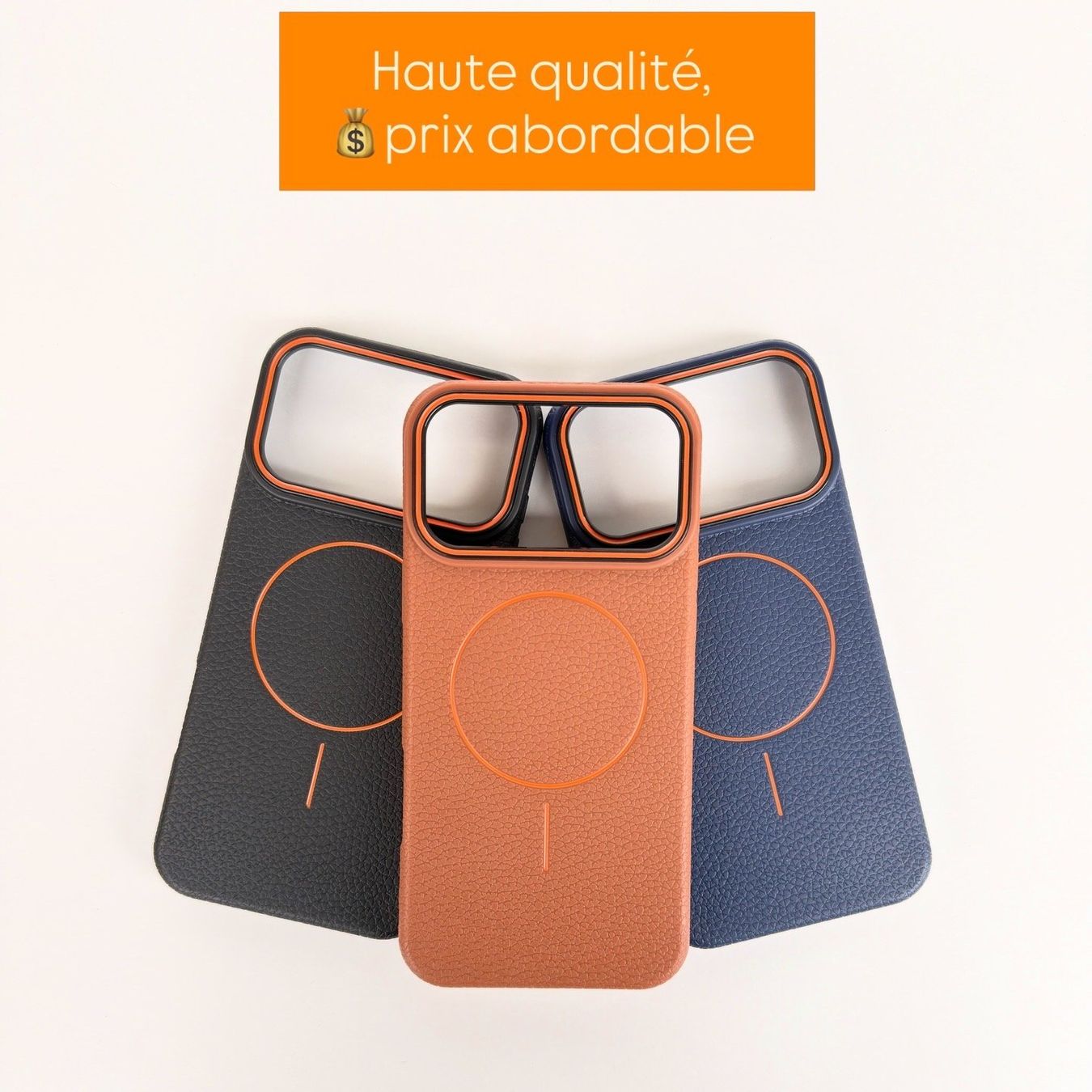 Apple Covers & Schutzfolien: Coque iPhone 17 Pro Max MagSafe Effet Cuir – Neu und originalverpackt aus Thônex von Suisse.Shopping 1