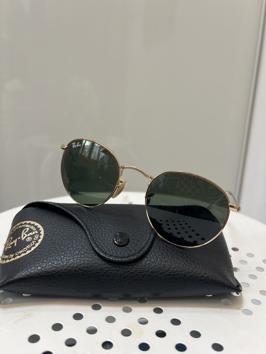 Ray-Ban Occhiali & Lenti: Ray Ban Round Metal Sonnenbrille – Usato da Grindelwald venduto da wand_24 2