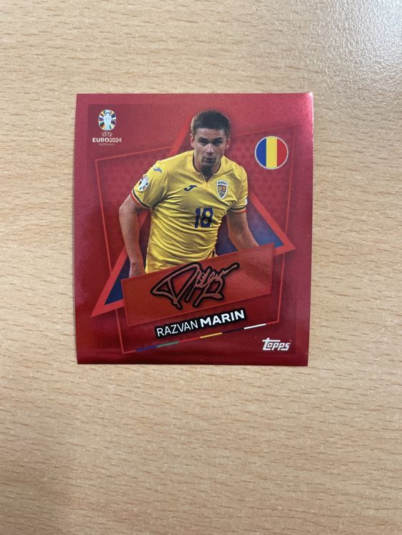 TOPPS SP ROM RAZVAN MARIN SIGNED | Kaufen auf Ricardo