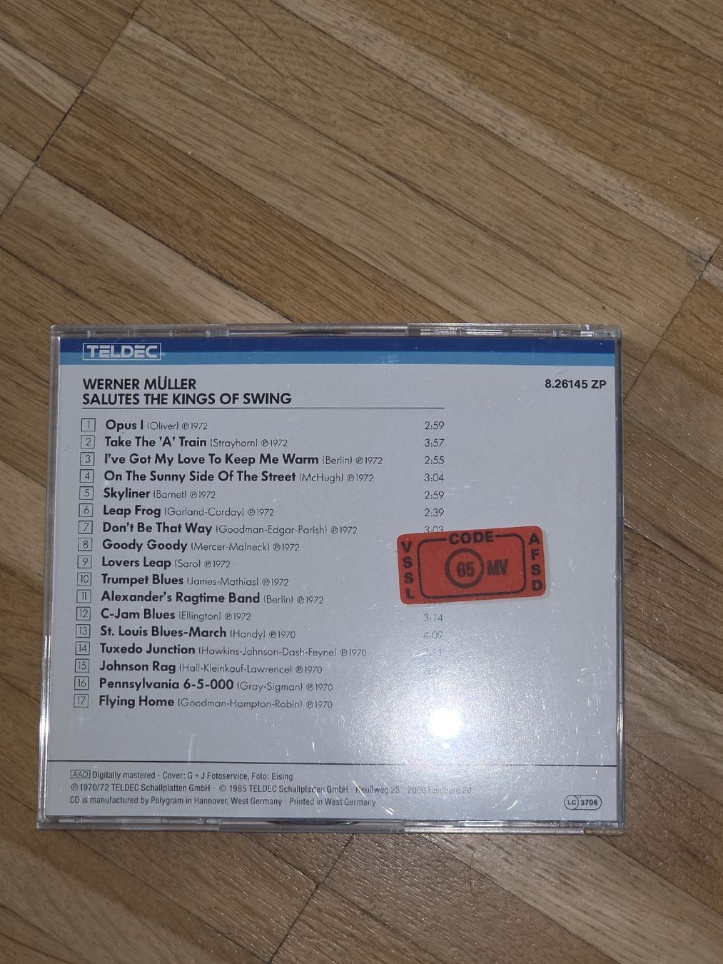 CD: CD: Werner Müller: Kings of Swing – Usato da Aesch BL venduto da immon 1