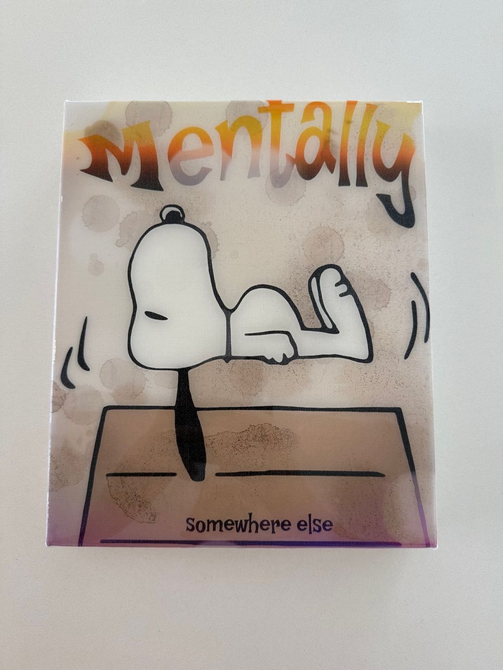 Posters & Illustrations: POP-ART: JÖRG DÖRING "Mentally" SNOOPY – Neuf avec emballage d'origine à St. Gallen par MuellerFamilyOffice
