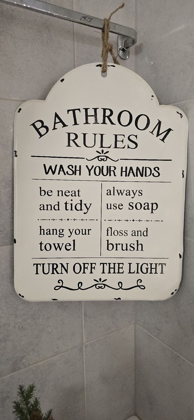 Insegne: Deko-Schild Bathroom – Nuovo (secondo la descrizione) da Weggis venduto da bdrm48