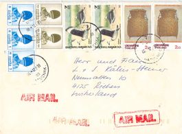 schöner Brief aus THAILAND mit Luftpost, ab 1.--