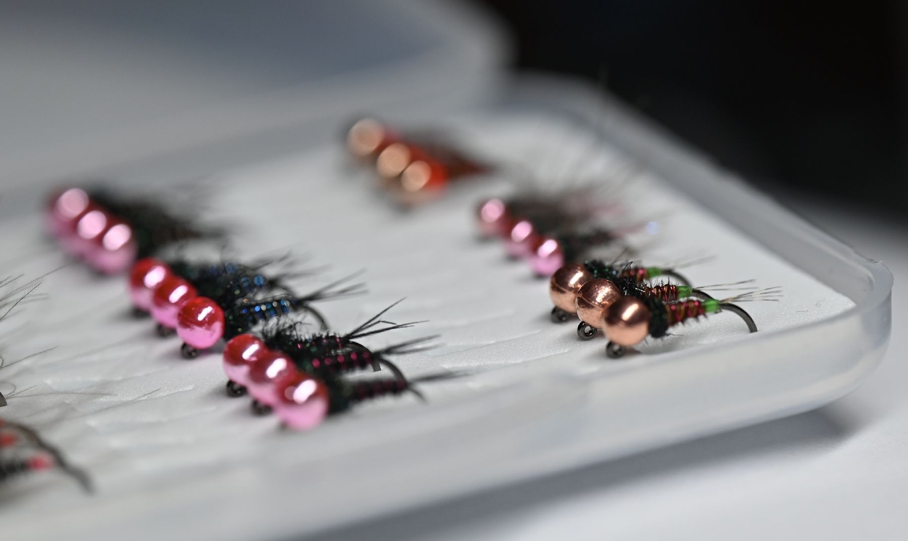 Köder: Top Muster Box - 36 Tungsten Nymphs – Neu (gemäss Beschreibung) aus Degersheim von HookedOnTheFly 7
