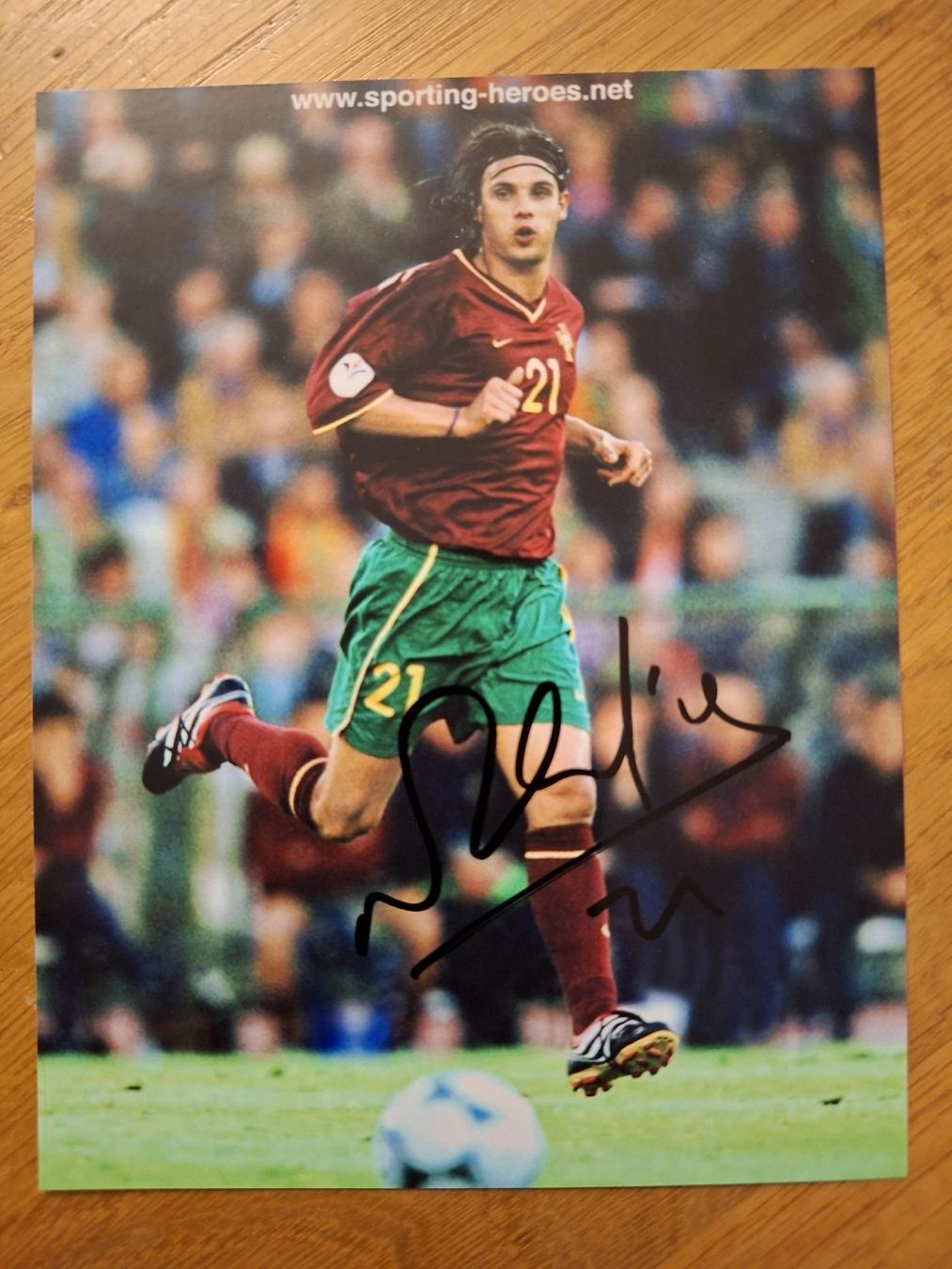 Autografi: Nuno Gomes Portugal Autogramm – Usato da Thun venduto da wuschu