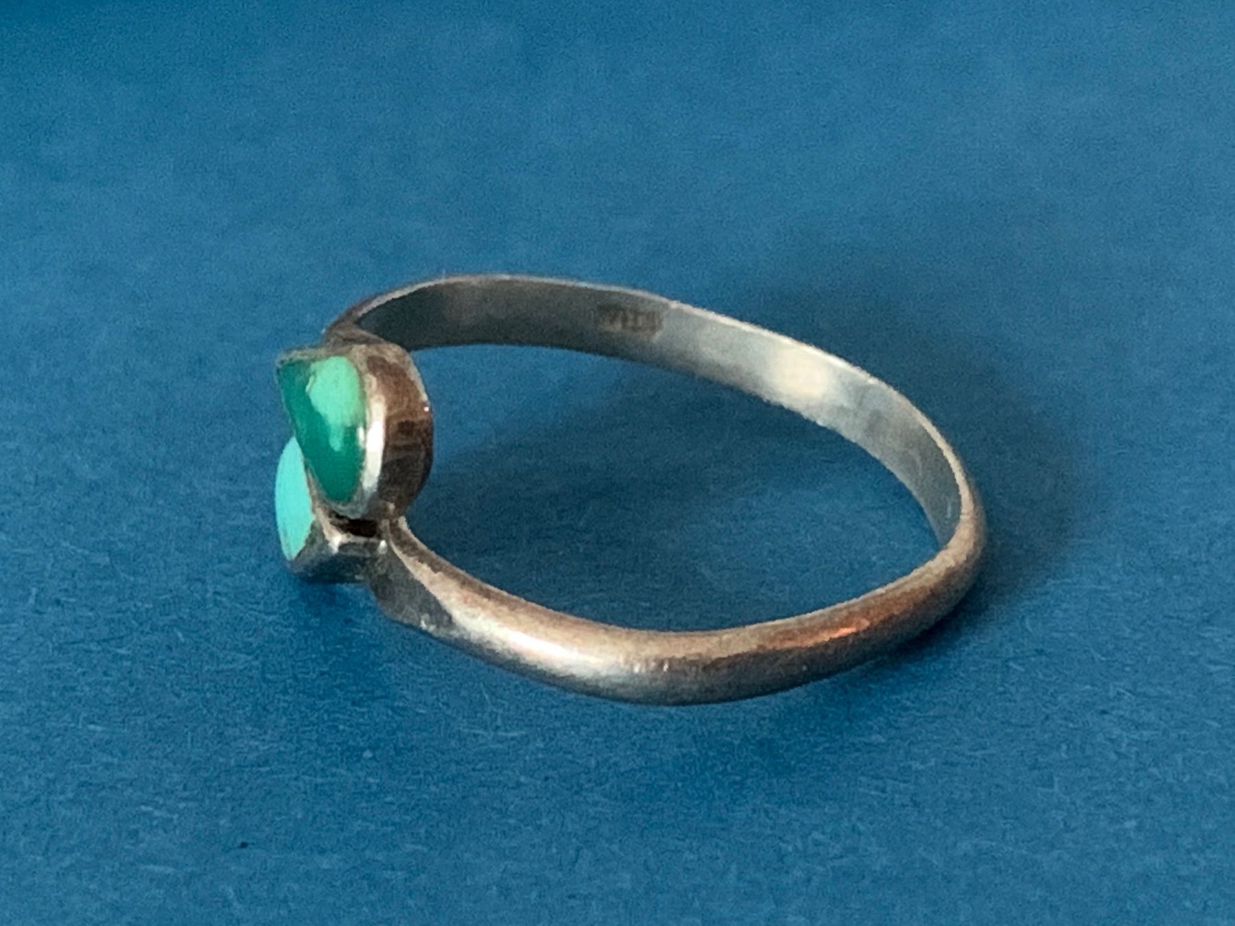 Anelli: Silberring double green (50) – Usato da Laufen venduto da belleskulptur 9