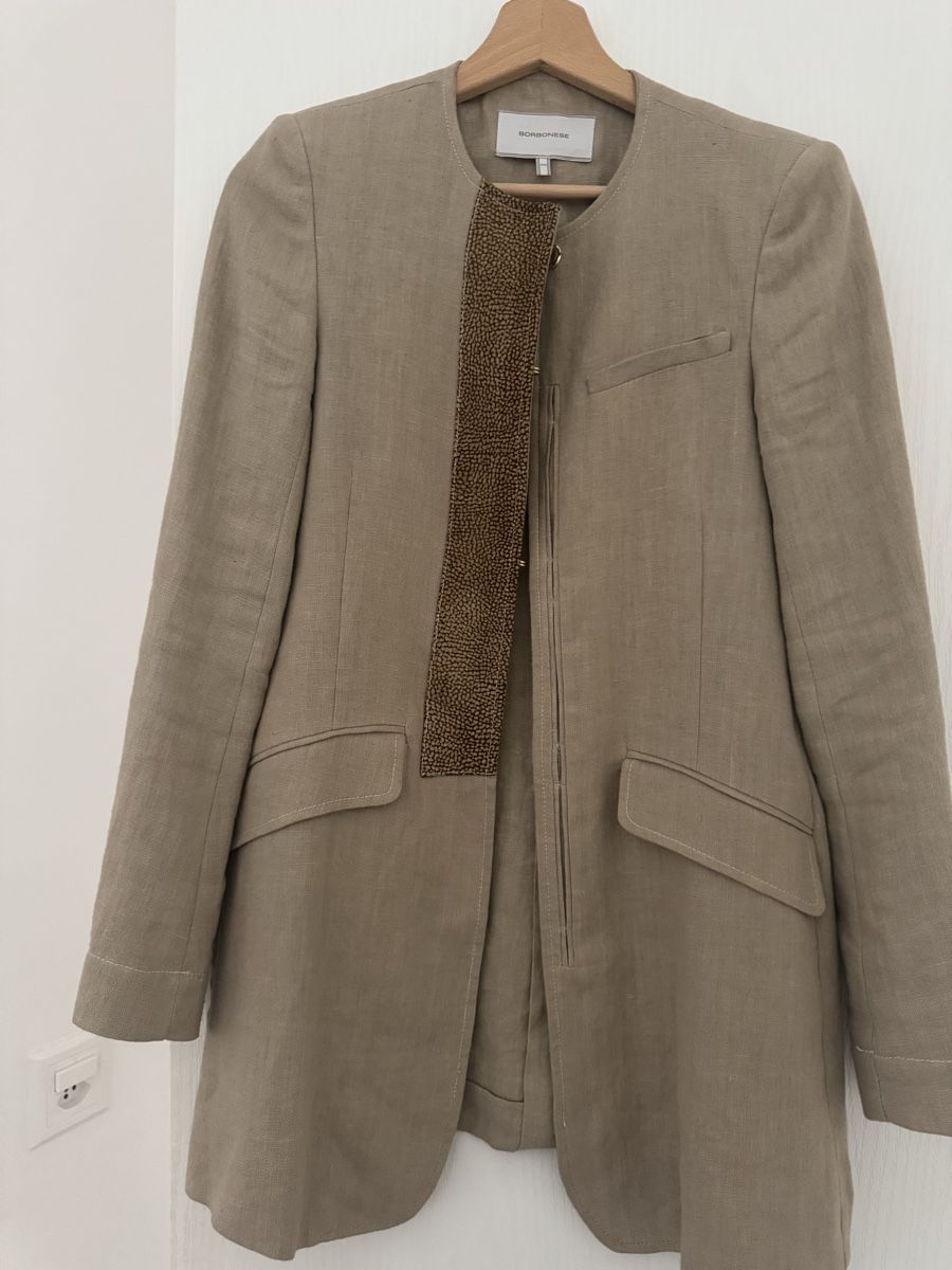 Giacche: Authentic Borbonese Jacket – Stylish Italian Classic – Usato da Paradiso venduto da lif_kwq8 6