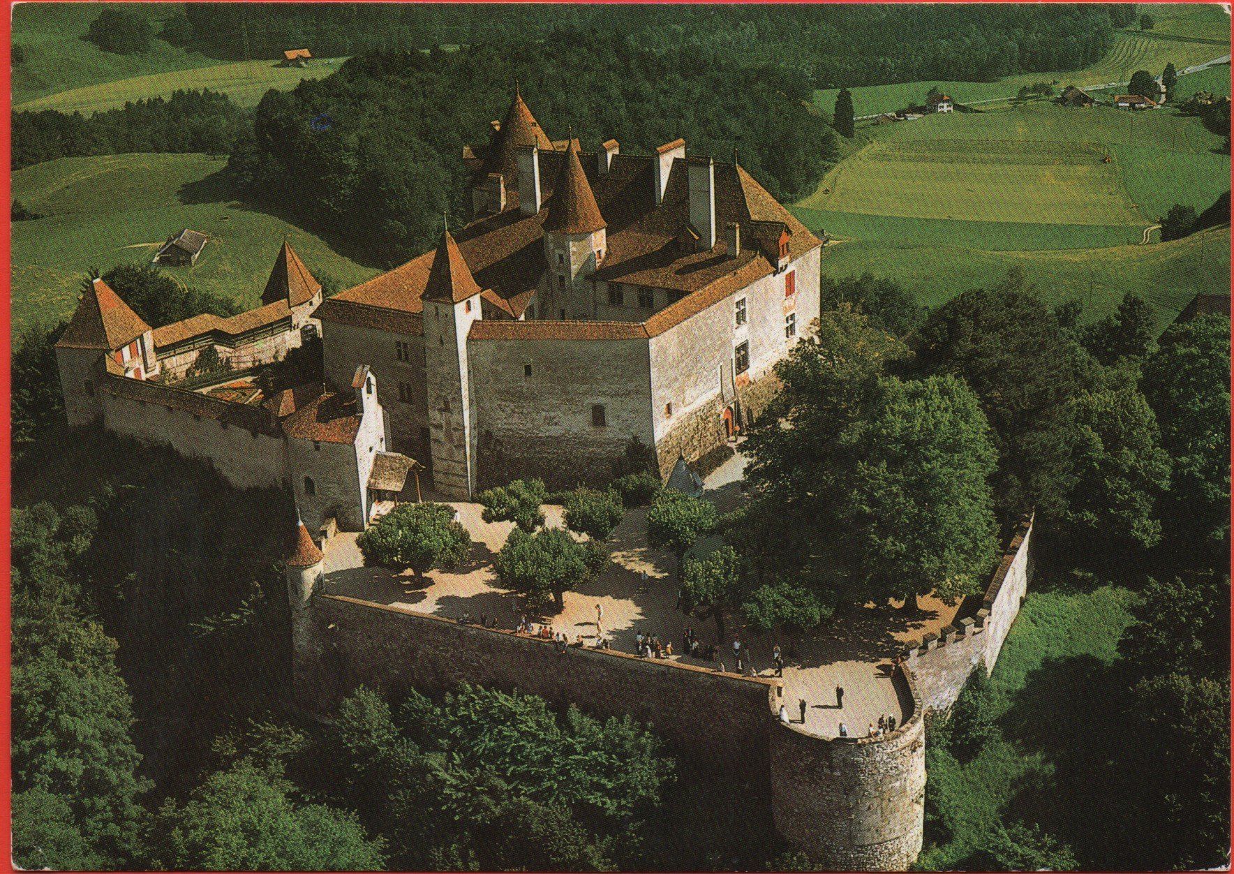 Cartoline postali: GRUYÈRES le Château – Usato da Jona venduto da philajona