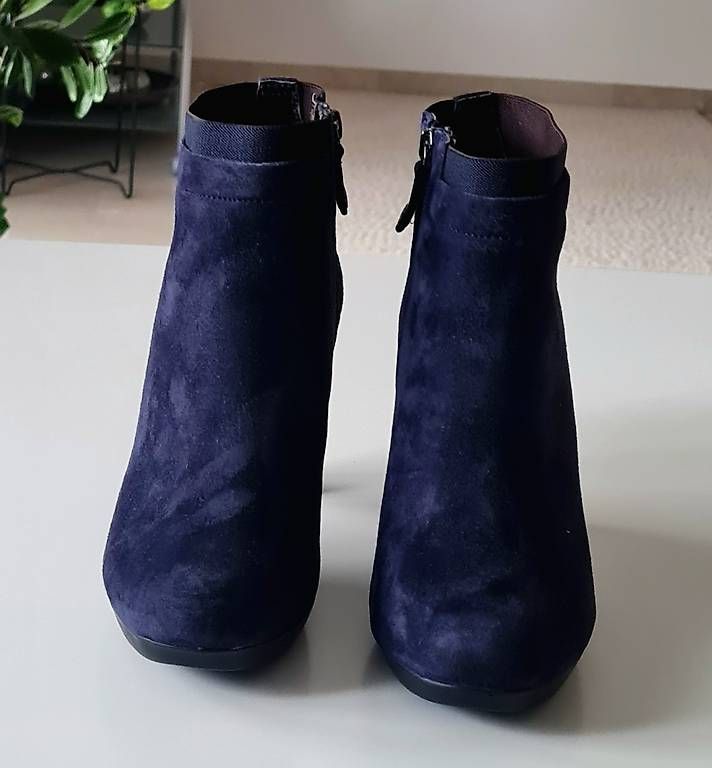 Scarpe da donna: Lederstiefelette Geox Gr. 38 blau – Usato da Kreuzlingen venduto da vir_thb7 3