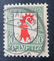 Pro Juventute Briefmarke, Helvetia, Schweiz 1926, Basel Land