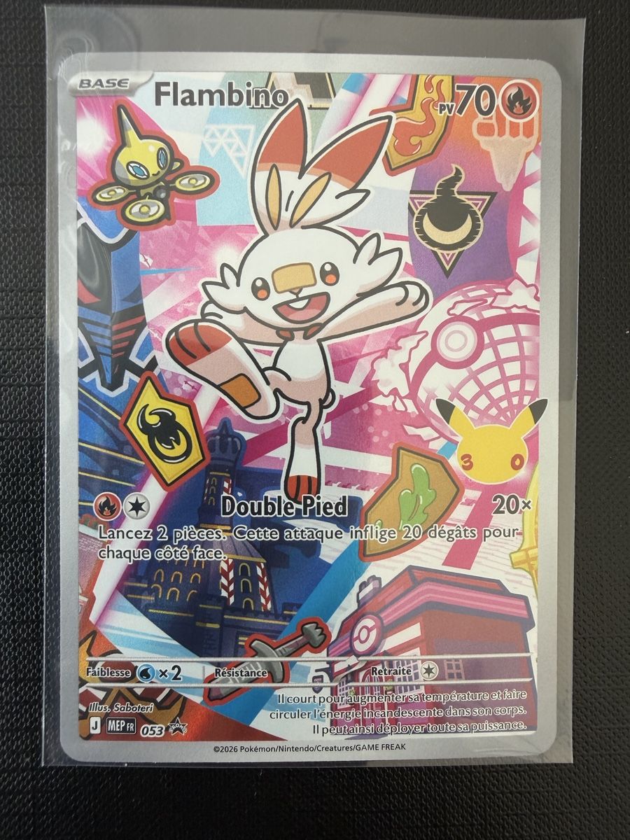 Pokémon Carte collezionabili: Flambino #053 MEP FR – Nuovo (secondo la descrizione) da Savigny venduto da Matgab94