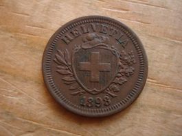 (K1) 1 Rappen 1898 VZ