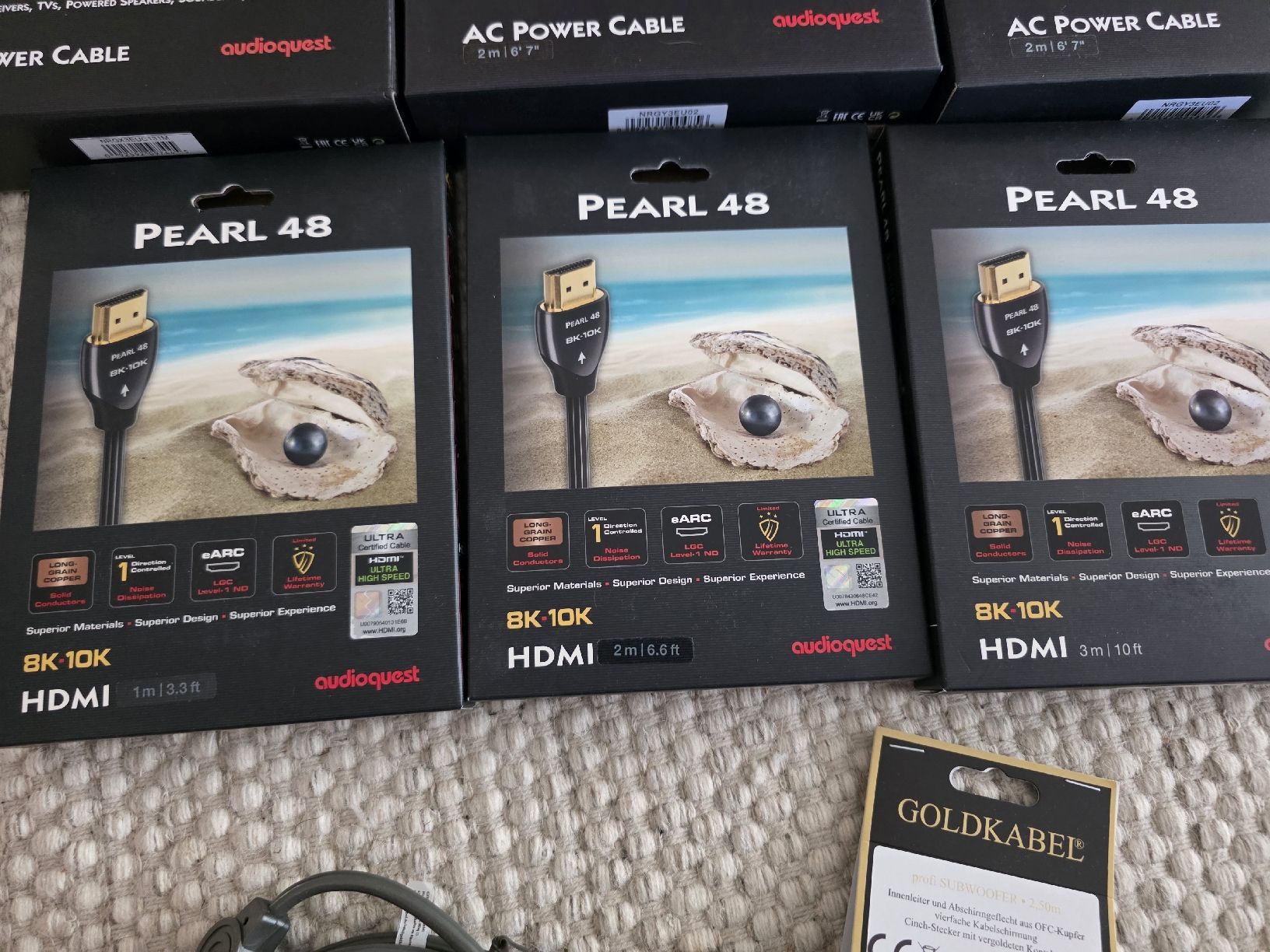 AudioQuest Kabel: Audioquest – Neu und originalverpackt aus Kriens von A.I.V 3
