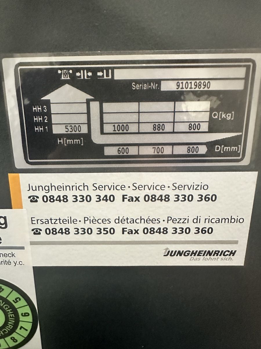 Jungheinrich Carrelli elevatori e a forche: Jungheinrich Stapler 2 EPZS 280 – Usato da Nebikon venduto da schnischna80 5