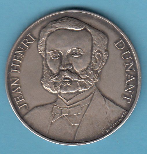Medaillen: Jean Henri Dunant 1950 – Gebraucht aus Gossau SG von Gallus00