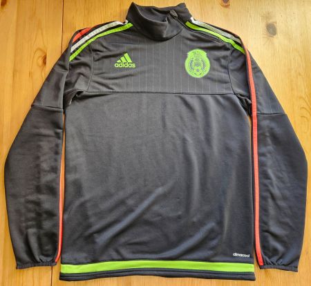 Mexiko Trainingsoberteil adidas Gr. S Fussball Mexico Pulli