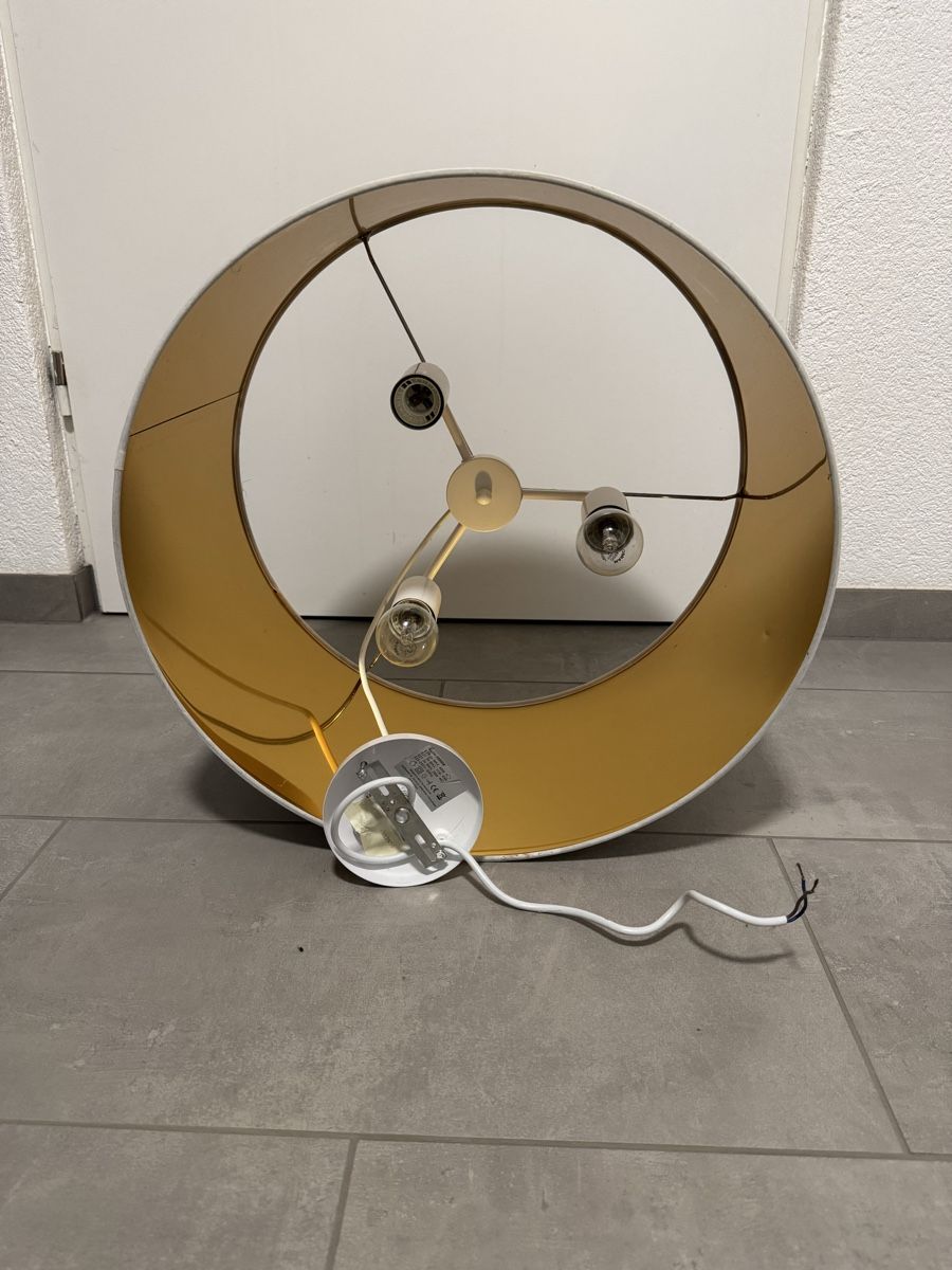 Lampadari & plafoniere: Deckenleuchte Home24 rund weiss kupfer  gebraucht – Usato da Niederstetten venduto da NikGve 3
