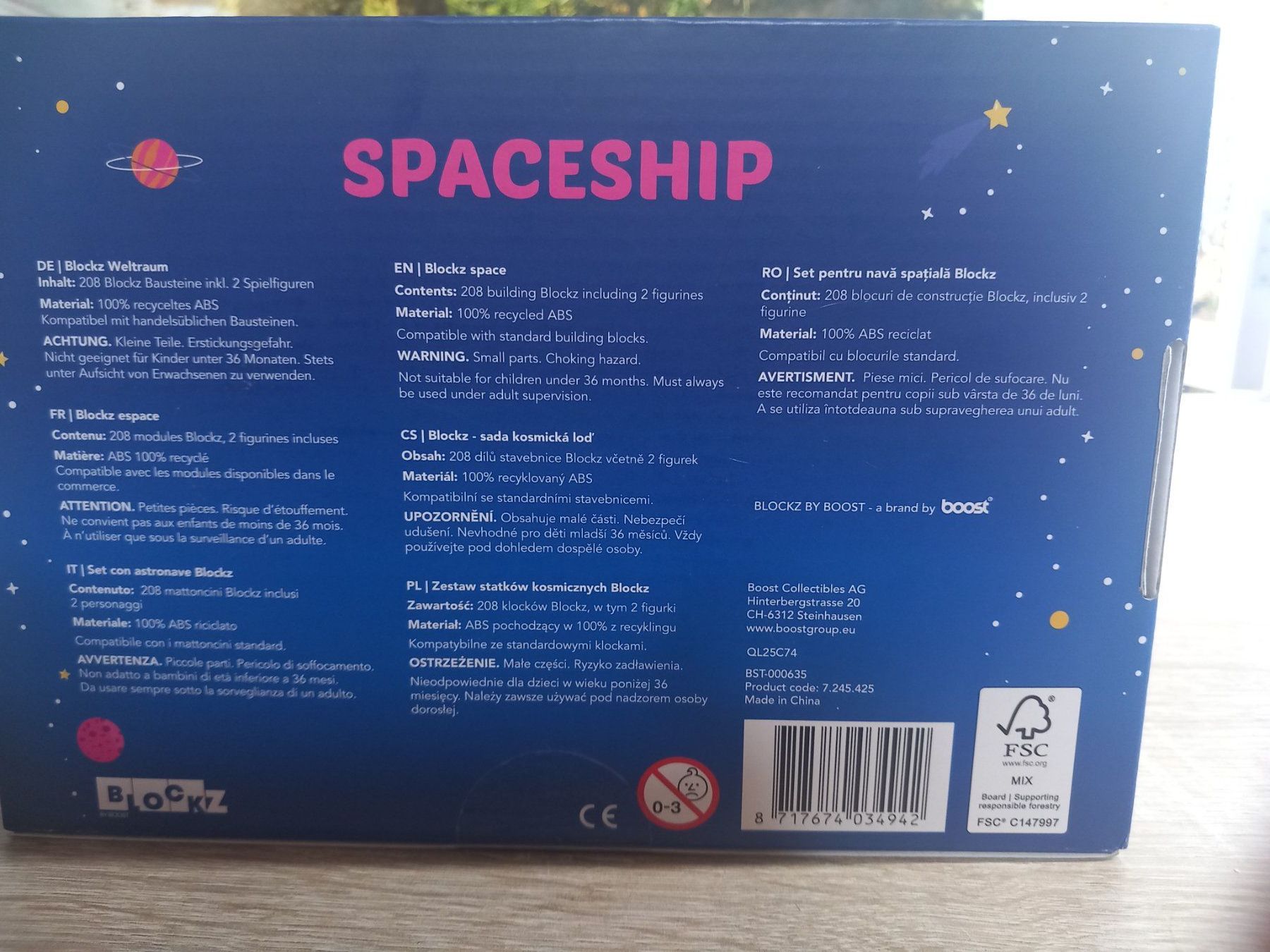 Giocattoli: Blockz Spaceship Set – Nuovo e nell'imballaggio originale da Villmergen venduto da pat_9lg2 1