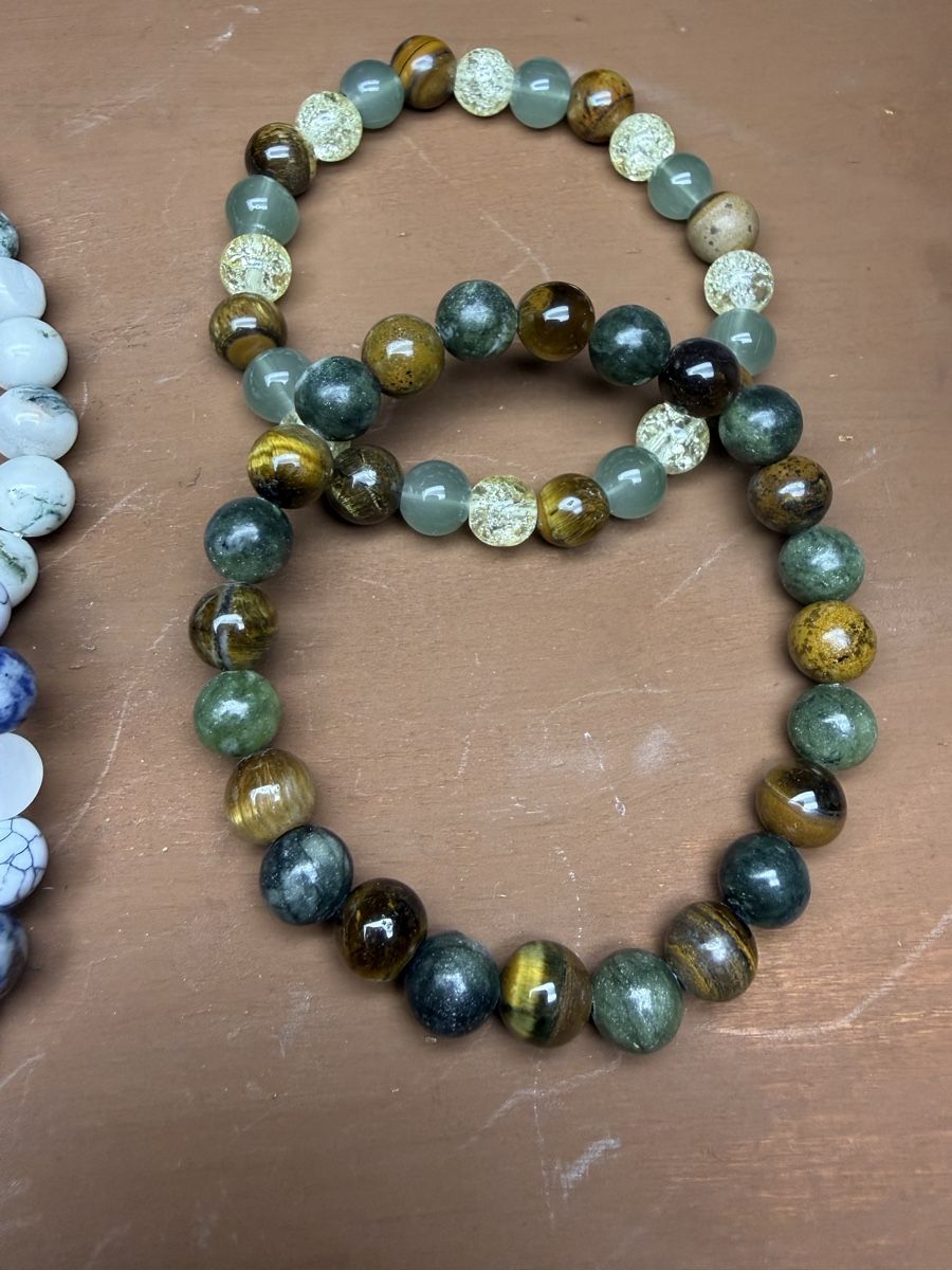 Armbänder & -reifen: Stone Bead Bracelets Set 6 pcs various stones NEW – Neu (gemäss Beschreibung) aus Wald ZH von Carloiten 2