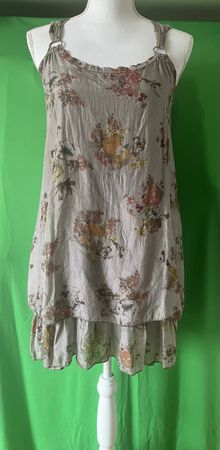 ❤️100 % SEIDE Sommerkleid floral Grösse S/34, wie neu❤️