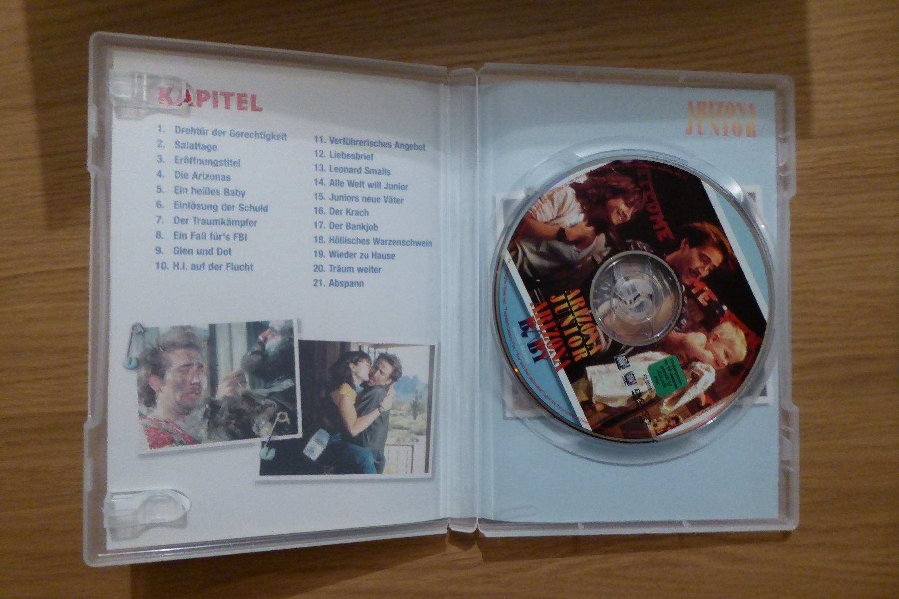 Tutti i DVDs: DVD Arizona Junior – Usato da Allschwil venduto da Summelsarium 3