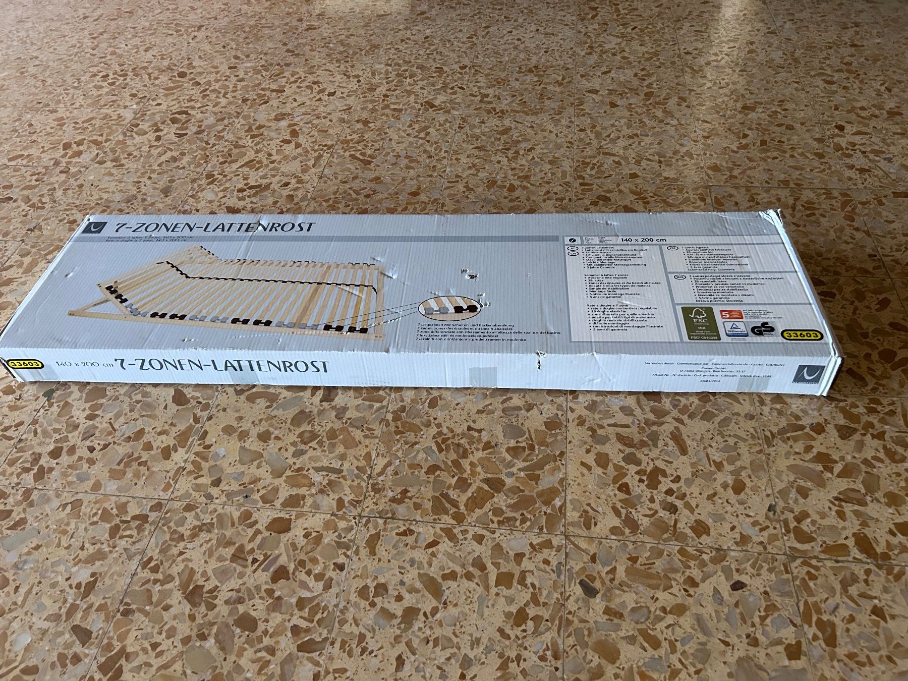 Reti a doghe: Sommier neuf 140x200 – Nuovo e nell'imballaggio originale da Neuchâtel venduto da nortealsur 3