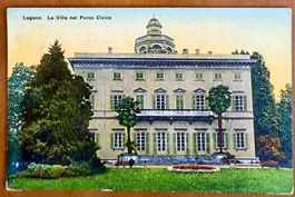 Lugano - Villa nei Parco Civico 1920