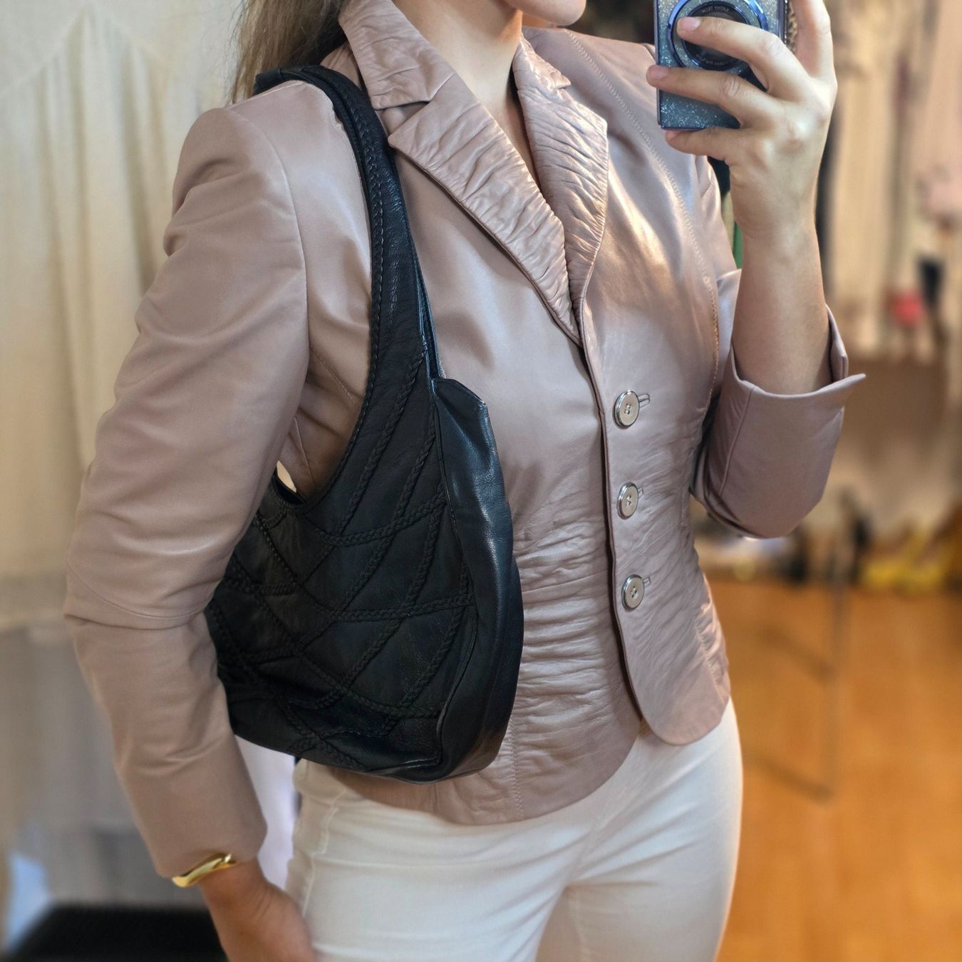 Braccialini Taschen für Damen: Braccialini Ledertasche Original Schwarz – Gebraucht aus Wald ZH von CapLux 1